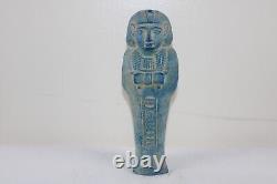 RARE ANCIENNE STATUE DE SERVITEUR EGYPTIEN ANTIQUE tombeau royal USHABTI EGYP