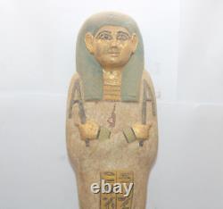 RARE ANCIENNE STATUE EGYPTIENNE ANTIQUE REINE PHARAONIQUE Tombeau Ushabti Sha