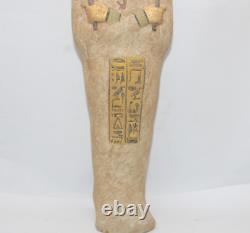 RARE ANCIENNE STATUE EGYPTIENNE ANTIQUE REINE PHARAONIQUE Tombeau Ushabti Sha