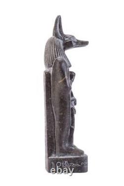 RARE ANCIENNE STATUE ÉGYPTIENNE Dieu Anubis Déesse Isis Symbole Magie