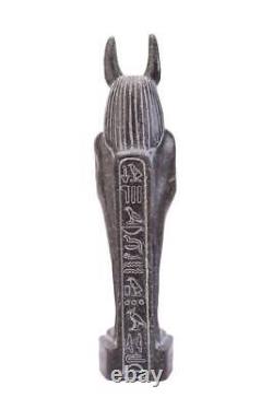 RARE ANCIENNE STATUE ÉGYPTIENNE Dieu Anubis Déesse Isis Symbole Magie