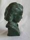 Rare Ancien Beau Buste Statue Ludwig Van Beethoven En Bronze SignÉ Chatil