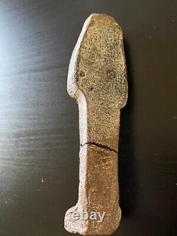 Rare Ancienne statue Egyptienne Oushebti en terre cuite Oubsheti Archéologie n°1