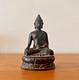 Rare Bouddha Ancien En Bronze Ou Metal, Xviii°-xix°, Asie