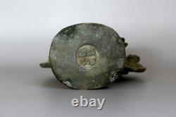 Rare ancienne GuanYin en bronze Chine H15,6cm Avalokiteshvara Tibet