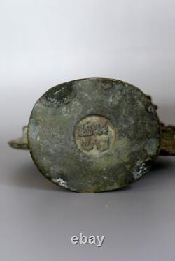 Rare ancienne GuanYin en bronze Chine H15,6cm Avalokiteshvara Tibet