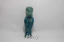 Rare ancienne statue de déesse égyptienne sekhmet tête de lion sculpture en p