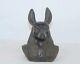 Rare Ancienne Statue égyptienne Ancienne De Tête Anubis Dieu Des Morts Dans L