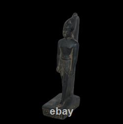 Rare ancienne statue égyptienne antique du roi Ménès l'unificateur d'Egypte