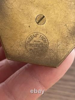 Rare ancienne statue en bronze miniature signé Antonin Mercier fondeur Thiebaut