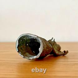 Rare statue ancienne en bronze Ganesh, XVIII°-XIX°, Asie