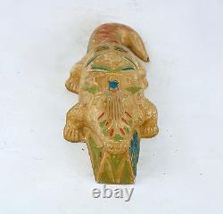 Rare statue égyptienne ancienne du crocodile sobek dieu du Nil av. J. C. Myth