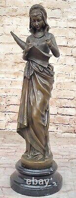 Romain Fortuna Statues Grec Déesse Ancienne Statue Femme Chance Figurine Solde