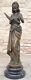 Romain Fortuna Statues Grec Déesse Ancienne Statue Femme Chance Figurine Solde