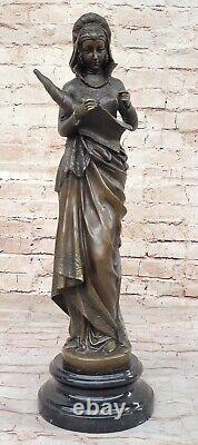 Romain Fortuna Statues Grec Déesse Ancienne Statue Femme Chance Figurine Solde