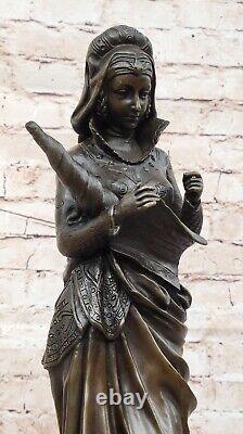 Romain Fortuna Statues Grec Déesse Ancienne Statue Femme Chance Figurine Solde