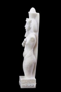 SCULPTURE UNIQUE ANCIENNE STATUE EGYPTIENNE en pierre du roi pharaon Akhenaton