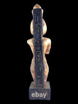 STATUE ÉGYPTIENNE ANCIENNE UNIQUE Réplique du roi Akhénaton Sculpture