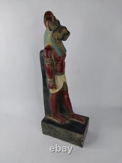 STATUE SEKHMET EGYPTIENNE ANCIENNE Déesse de la guerre et sculpture pharaoniq