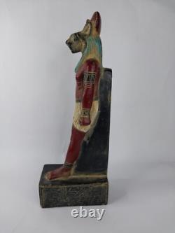 STATUE SEKHMET EGYPTIENNE ANCIENNE Déesse de la guerre et sculpture pharaoniq