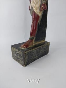 STATUE SEKHMET EGYPTIENNE ANCIENNE Déesse de la guerre et sculpture pharaoniq