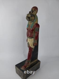 STATUE SEKHMET EGYPTIENNE ANCIENNE Déesse de la guerre et sculpture pharaoniq