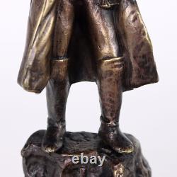 Sculpture Ancienne Napoléon Bronze France du XXe Siècle Originale