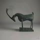 Sculpture Antilope Statue Ancienne Animal Taureau