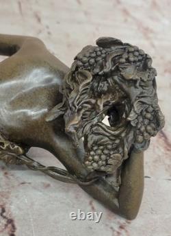 Sculpture Bronze Ancienne Par Harriet Whitney FRISHMUTH, Statue Signe 38 cm