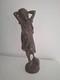 Sculpture Bronze Ancien Personnage Figurine Statue Orientaliste