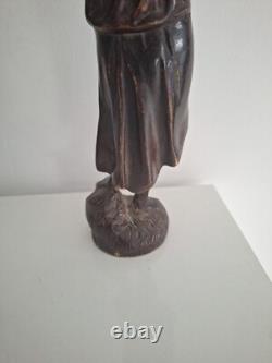 Sculpture Bronze ancien personnage Figurine Statue Orientaliste