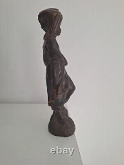 Sculpture Bronze ancien personnage Figurine Statue Orientaliste