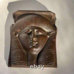 Sculpture Hathor en bronze artisanale en Egypte ancienne statue