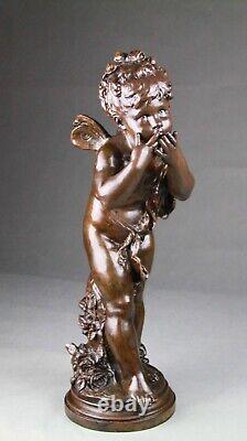 Sculpture Petite Fée A. Moreau bronze ancien fin XIXième