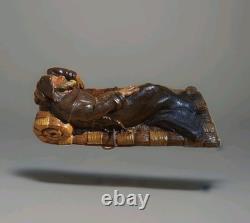 Sculpture Statue Ancienne Religieuse En ceramique