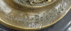 Sculpture Statue Figurine Mercure Bronze Rare Style Romain Ancien Musée Europe