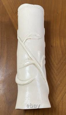 Sculpture ancienne Art tribal africain statuette ethnographic carved vase