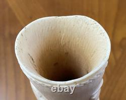 Sculpture ancienne Art tribal africain statuette ethnographic carved vase