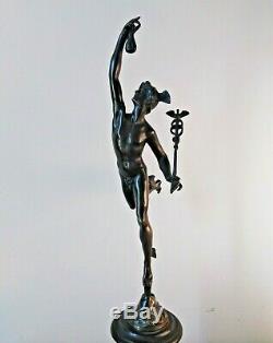 Sculpture ancienne bronze mercure Giambologna maniérisme dieux Mythologie