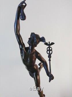 Sculpture ancienne bronze mercure Giambologna maniérisme dieux Mythologie