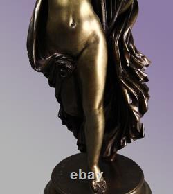 Sculpture bronze ancien par James PRADIER Musique ou Poésie légère