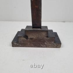 Sculpture, christ, bois, XIX ème, Polychrome, Croix, Ancien