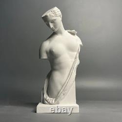 Sculpture de femme artisanale de style grec ancien, statue d'art classique