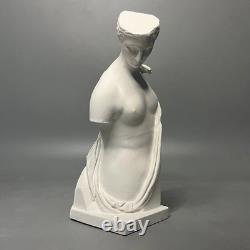 Sculpture de femme artisanale de style grec ancien, statue d'art classique