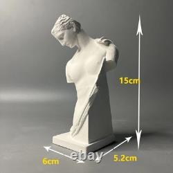 Sculpture de femme artisanale de style grec ancien, statue d'art classique