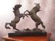 Sculpture En Bronze Cheval Dans Style Ancien Figurine Statue De 38 Cm