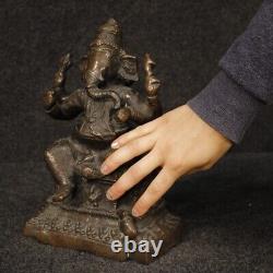 Sculpture indienne statue bronze divinité style ancien salon 900 meuble objet