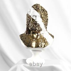 Sculpture pop art Zeus fait main, grande statue ancienne de mythologie