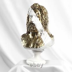 Sculpture pop art Zeus fait main, grande statue ancienne de mythologie