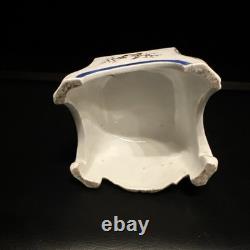 Sculpture statue encrier Porte Plume ancien en porcelaine de Paris XIX Éme